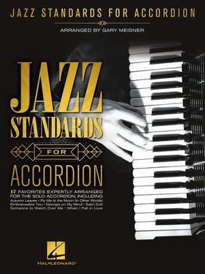 cover image of Jazz Standards for Accordion Songbook